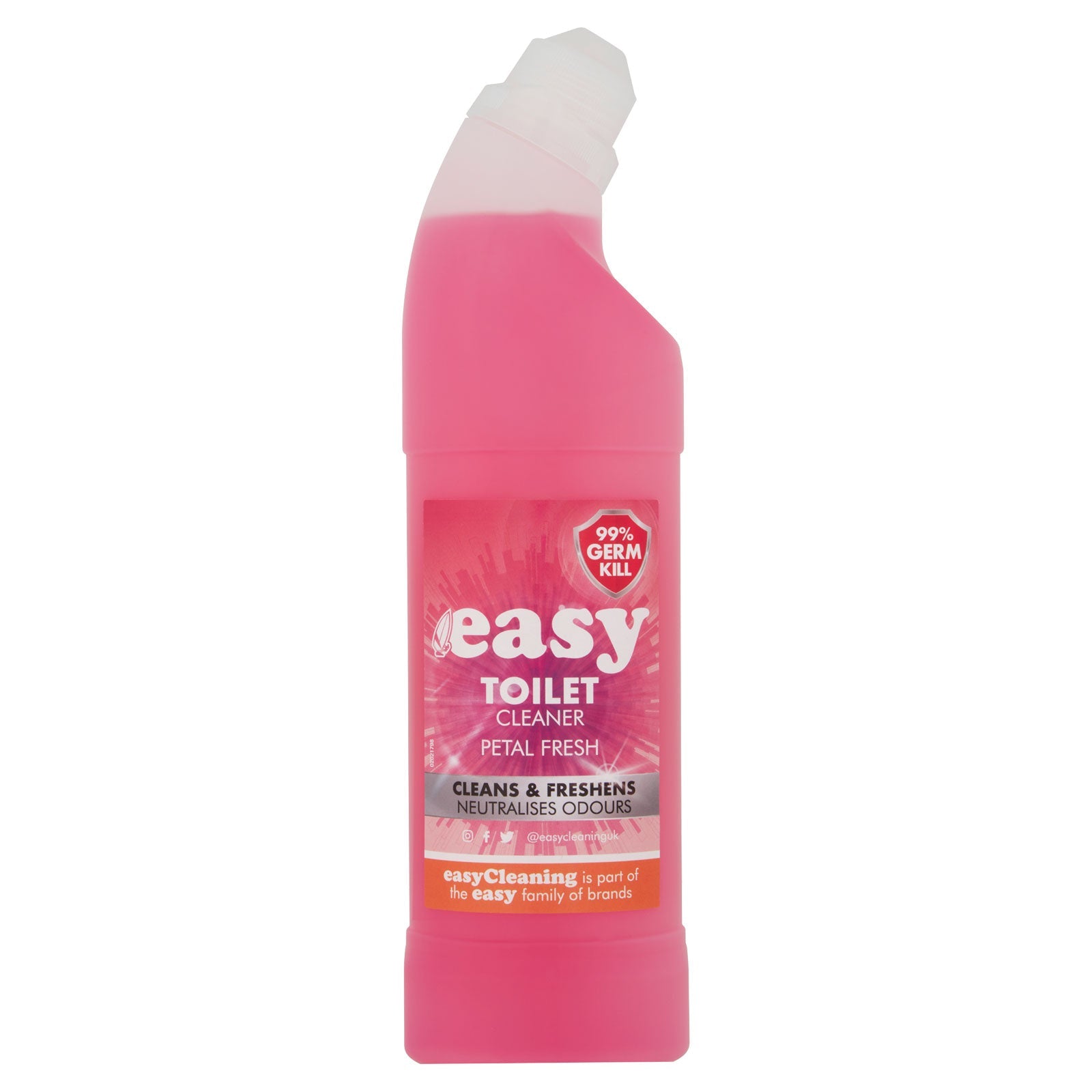 12 x Easy Petal Fresh Toilet Cleaner 750ml - Premium Quality Tissue Online - Product Image 12 x Easy Petal Fresh Toilet Cleaner 750ml - Premium Quality Tissue Online - Product Image